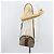 Borsa a Spalla Gucci GG Supreme Web Sherry Line PVC Beige Oro 499621 Auth BA11752 D'oro - vista 23