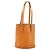 LOUIS VUITTON Borsa a Spalla Epi Bucket PM Arancione Mandarino M5899H LV Auth BAZ712A Grigio