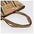 Borsa Tote Salvatore Ferragamo in nylon beige oro Auth BAZ714A D'oro - vista 7