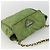 PRADA Borsa a Spalla con Catena Nylon Verde Oro Auth bs34264 D'oro - vista 6