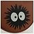 LOEWE Ghibli Il Mio Vicino Totoro Mini Pochette Soot Sprites Auth SW2290SM Marrone - vista 18