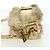 Borsa a spalla PRADA in pelliccia beige oro Auth BAZ731SM D'oro - vista 3