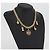 Collana Christian Dior metallo tono oro Auth BAZ515V - vista 16