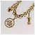 Collana Christian Dior metallo tono oro Auth BAZ515V - vista 9