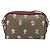 Gucci Borsa Doraemon Micro GG Supreme in PVC beige e oro 647784 Auth ka3475SAM D'oro - vista 3