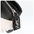 Portafoglio Bifold in Pelle Nera Argento Auth bs34223 SAINT LAURENT Nero - vista 12