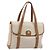 Céline Borsa a mano CELINE in pelle bianca e oro Auth 166779 Bianco D'oro