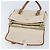Céline Borsa a mano CELINE in pelle bianca e oro Auth 166779 Bianco D'oro - vista 15