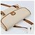 Céline Borsa a mano CELINE in pelle bianca e oro Auth 166779 Bianco D'oro - vista 6