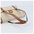 Céline Borsa a mano CELINE in pelle bianca e oro Auth 166779 Bianco D'oro - vista 7