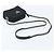 Borsa a spalla con catena Prada in nylon nero e oro Auth SW2325A D'oro - vista 7