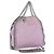 Autre Marque Borsa a spalla Falabella Stella McCartney in poliestere Rosa Argento Auth BA11627