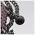 Autre Marque Borsa a spalla Falabella Stella McCartney in poliestere Rosa Argento Auth BA11627 - vista 16