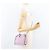 Autre Marque Borsa a spalla Falabella Stella McCartney in poliestere Rosa Argento Auth BA11627 - vista 23