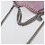 Autre Marque Borsa a spalla Falabella Stella McCartney in poliestere Rosa Argento Auth BA11627 - vista 7