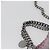 Autre Marque Borsa a spalla Falabella Stella McCartney in poliestere Rosa Argento Auth BA11627 - vista 8
