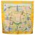 Hermès HERMES Sciarpa Carré 90 "COSTUMI DEI DEPARTAMENTI" Sete Gialla Auth 174178A Giallo - vista 13