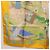 Hermès HERMES Sciarpa Carré 90 "COSTUMI DEI DEPARTAMENTI" Sete Gialla Auth 174178A Giallo - vista 20