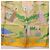 Hermès HERMES Sciarpa Carré 90 "COSTUMI DEI DEPARTAMENTI" Sete Gialla Auth 174178A Giallo - vista 21
