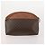 Céline Clutch in tela Macadam CELINE in pelle PVC 5 pezzi marrone navy beige Auth YKZ425 Blu navy - vista 18