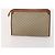 Céline Clutch in tela Macadam CELINE in pelle PVC 5 pezzi marrone navy beige Auth YKZ425 Blu navy - vista 8