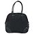 PRADA Borsa a mano in nylon nero argento Auth BAZ141A - vista 2