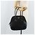 PRADA Borsa a mano in nylon nero argento Auth BAZ141A - vista 25