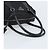 PRADA Borsa a mano in nylon nero argento Auth BAZ141A - vista 7