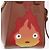 Hammock LOEWE - Ghibli Calcifer Castello Errante Amaca in Pelle 2way Auth 167155SM Marrone D'oro - vista 22