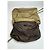 Vintage Prada Dreiecks-Polyester-Handtasche grün Khaki - Ansicht 4