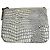 Comme Des Garcons Clutch in pelle astratta vintage Comme Des Garçons bianco e nero