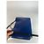 Vintage Courreges 2-Wege-Lederhandtasche Blau - Ansicht 12