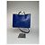 Vintage Courreges 2-Wege-Lederhandtasche Blau - Ansicht 2