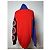 Vintage Gianni Versace Rollkragenpullover M Rot Blau Schwarz Mehrfarben - Ansicht 15