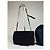 Céline Vintage Celine Paris Flap Schultertasche aus Polyester und Leder Schwarz - Ansicht 10