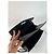 Céline Vintage Celine Paris Flap Schultertasche aus Polyester und Leder Schwarz - Ansicht 3