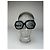 Vintage Givenchy Übergroße Sonnenbrille Schwarz Blau - Ansicht 10