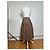 Gonna in lana vintage Dior Marrone M - vista 14
