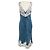 Blaues Denim-Slipkleid 3.1 Phillip Lim mit Spitze