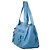 Bolsa Boston de couro com fivela dupla e bolsos Marc Jacobs Azul - vista 2