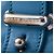 Bolsa Boston de couro com fivela dupla e bolsos Marc Jacobs Azul - vista 6