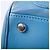 Bolsa Boston de couro com fivela dupla e bolsos Marc Jacobs Azul - vista 8