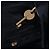 Borsa Muse in pelle verniciata nera Yves Saint Laurent Nero - vista 12
