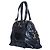 Borsa Muse in pelle verniciata nera Yves Saint Laurent Nero - vista 2