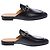 Scarpa GUCCI Princetown in Pelle Nera - 103414 Nero - vista 6