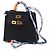 Charm per Borsa Hermès Kelly Twilly Prezioso in Pelle Nera Nero - vista 7
