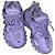 Tênis Balenciaga Track em couro e malha lilás Roxo
