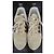 Louis Vuitton Gold Knit Fabric Leather Aftergame Sneakers Sz.40 Pre-Owned - view 2