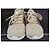 Louis Vuitton Gold Knit Fabric Leather Aftergame Sneakers Sz.40 Pre-Owned - view 3