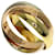 Cartier Trinity Ring #50 Pink Weiß Gelb